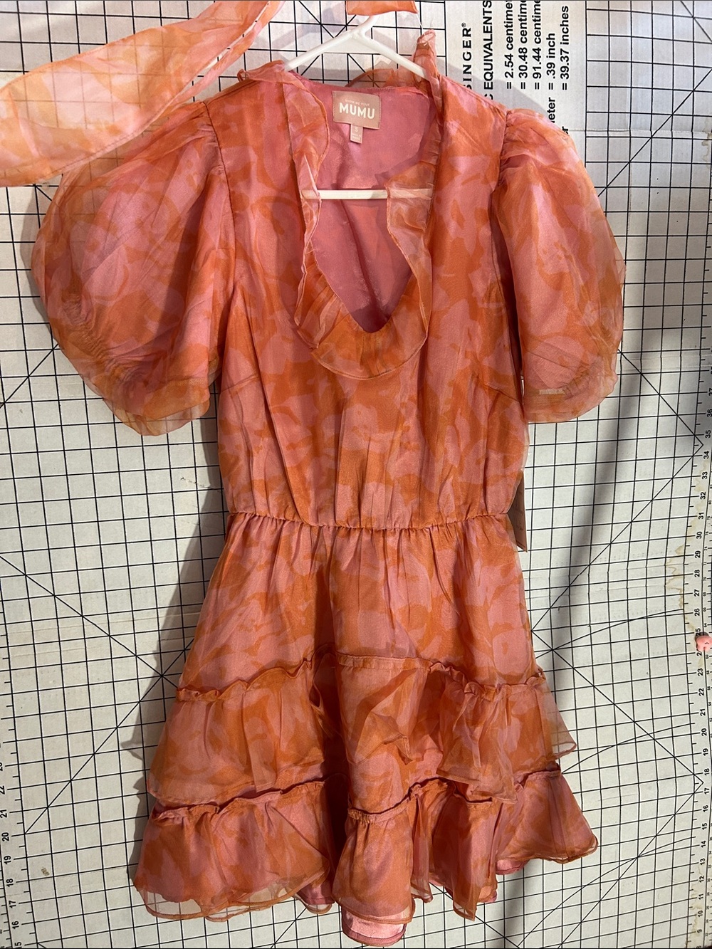 BRAND NEW Show Me Your Mumu Jennie Ann Dress in Peach